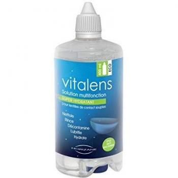 Solución Multifuncional Vitalens Eco para Lentillas Blandas 400ml