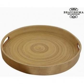 Bandeja bambú champagne by Bravissima Kitchen