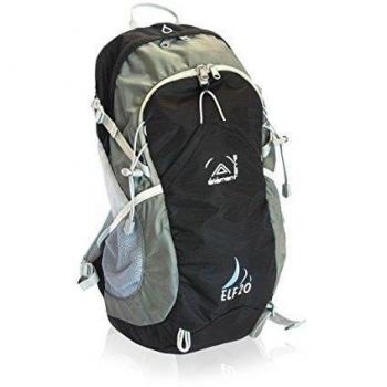 Elementerre ELF 20 - Mochila de 20 litros, color negro, talla 26 x 47 x 18