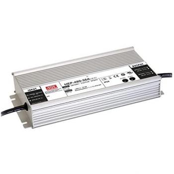 Fuente de Alimentación AC/DC Mean Well HEP-480-36A, 478.8W, 36V, 13.3A, Regulable, IP65