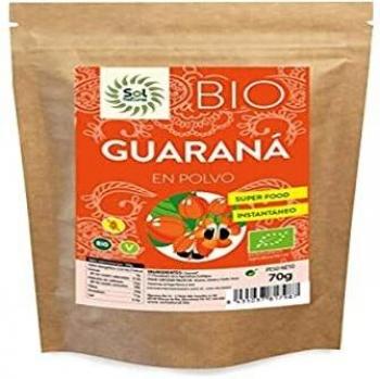 Solnatural Guarana En Polvo Bio 70G