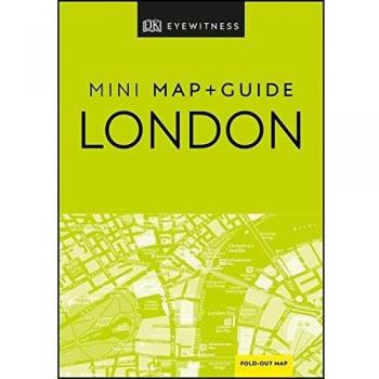 London DK Eyewitness Mini Map and Travel Guide