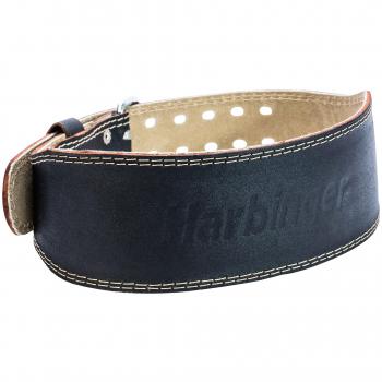 Harbinger 4 Padded Leather Weightlifting Belt - Small