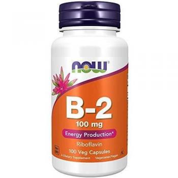 Now Foods, B-2, 100 mg, 100 Capsules