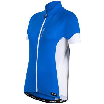 Santini 365 SP95475ORA Ora Womens Short Sleeve Jersey Turquoise Small