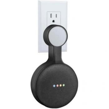 Soporte de pared portátil para Google Home Mini - Montaje de altavoz asistente de voz y audio/video