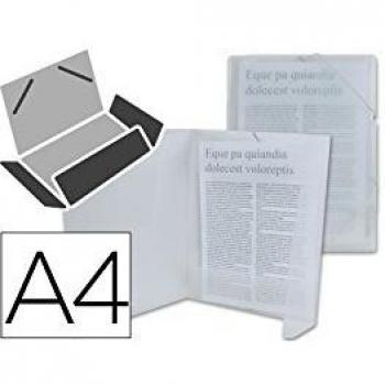 CARPETA BEAUTONE GOMAS SOLAPAS 34964 POLIPROPILENO DIN A4 INCOLORA