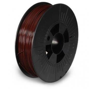 Filamento de impresión 3D PLA Marrón de 1.75 mm, peso neto 750 g