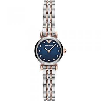 Emporio Armani Reloj Analógico para Mujer de Cuarzo con Correa en Acero Inoxidable AR11222