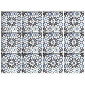Pegatinas vinílicas de azulejos en diversos motivos para decorar paredes y baldosas | Set de 12 piezas | satinadas - mate | 15x15cm