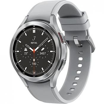 Samsung Galaxy Watch4 Classic – Smartwatch, Bisel Giratorio, Control de Salud, Seguimiento Deportivo, Bluetooth, 46 mm, Color Plata