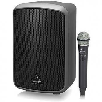 Sistema de Sonido Portátil Behringer MPA100BT con Micrófono Inalámbrico y Bluetooth 100W