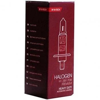 Lámpara Halógena M-Tech H1 24V 70W Heavy Duty