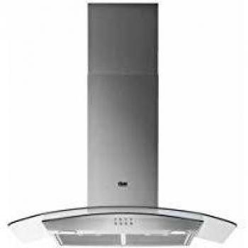 Campana Decorativa de Pared Faure FHC97551X 90cm Inox/Verde 500 m³/h LED