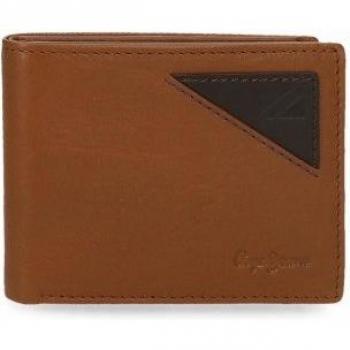 Cartera de hombre Striking en piel cuero Pepe Jeans