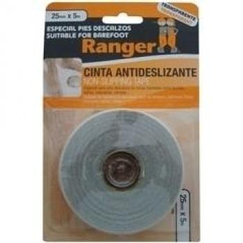 miarco 14758 14758-Cinta Antideslizante Transparente 25mm x 5m