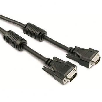 Cable VGA Macho a Macho 1,8 m Negro