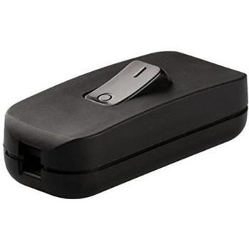 legrand 040194E Interruptor Estrecho de Paso para Lámpara, 250 V, Negro