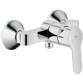 GROHE BauEdge - Grifo de baño - Mezclador monomando de ducha, válvula de retención integrada | Cromo | 23333000