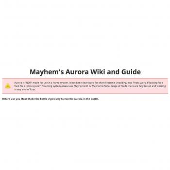 Mayhems Ocean Blue Water Cooling Concentrate and Dye (15ml)