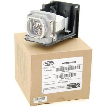Alda PQ Original, Lámpara de proyector para MITSUBISHI 915D116O12 Proyectores, lámpara de marca con PRO-G6s viviendas