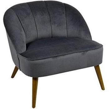 BigBuy Home Sillón, Gris, Normal