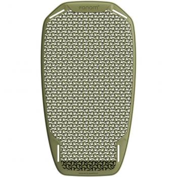Ixon Protector de Espalda Fanom Caqui - BFB-2, color verde, talla L, diseño ergonómico, material ligero y transpirable, protección CE nivel 1