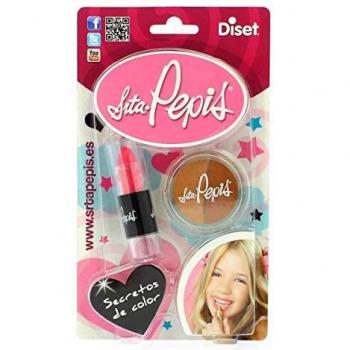 Diset Blister Secretos de Color Srta. Pepis , Juguete Muñecas Accesorios Belleza y Moda A Partir de 6 años