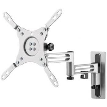 Soporte de pared para TV Caravan FULLMOTION M, 13'' - 43'', 15 kg, color plata