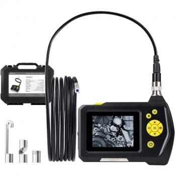 [Delgado Diámetro 5.5mm] Shekar Digital Cámara de Inspección Con 3M Tubo Rígido , 2,7 pulgadas Pantalla de Color, 4 x Enfocar Impermeable Portátil Endoscopio Boroscopio