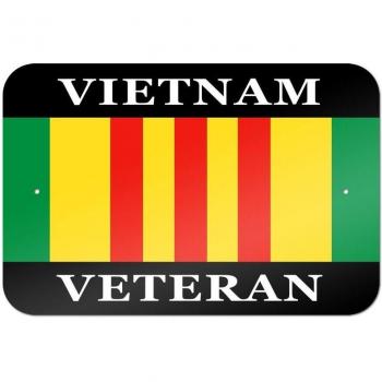 Gráficos y más, 22,9 x 15,2 cm Lazo de Veterano de Vietnam metal Sign
