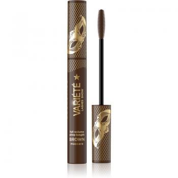 Máscara Eveline Variete Lashes Show Voluminizadora y Definidora Tono Marrón 10 ml