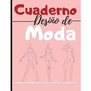 Cuaderno desiño de moda: 250 Figuras plantilla de maniquíes para dibujar ropa para diseñadores de