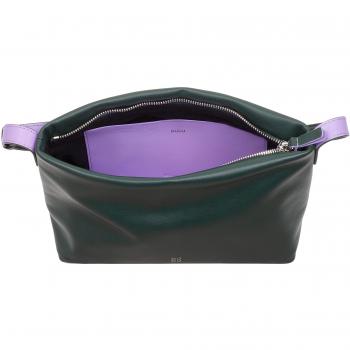 Bolso de hombro de piel Dudu con cremallera, pequeño, suave, elegante y de moda para la ciudad