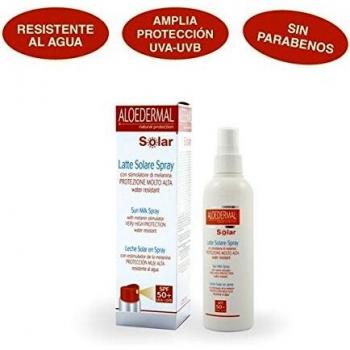 Aloedermal Leche Solar Fp-50+ Spary 150 ml de Trepatdiet-Esi