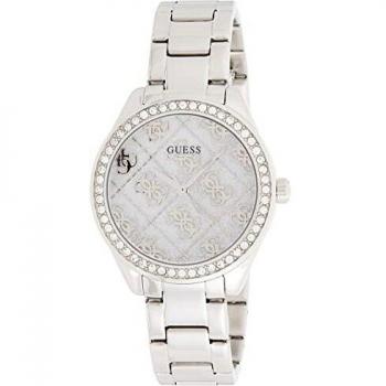 GUESS Girls Analog Watch with Stainless Steel Strap GW0001L1