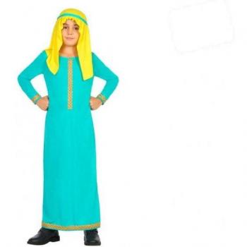 Disfraz de Cheikh Árabe para Niños 10-12 Años - Color Azul - 2 Piezas