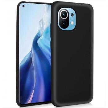 Funda COOL Silicona Negra para Xiaomi Mi 11 / Mi 11 Pro