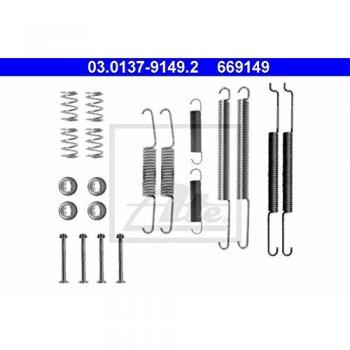 ATE 03013791492 juego de accesorios de zapatas de freno