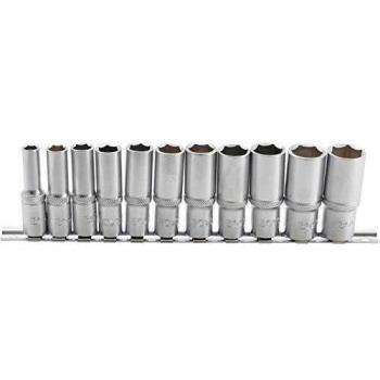 BGS 2222 | Juego de llaves de vaso hexagonal, largas | entrada 10 mm