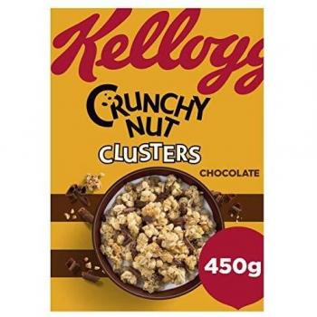 Kellogg's Crunchy Nut Chocolate Cereal, 450g
