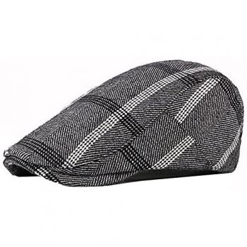 JAOAJ Boina Plana Hombre,Gatsby Irlandesa Gorra,Cabbie Newsboy Hat Flat Cap, Gorra Inglesa Hombre, Fit