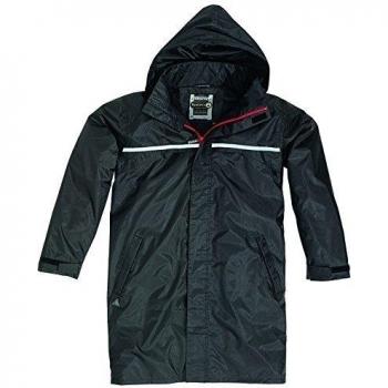 Delta plus - Abrigo lluvia tofino poliester negro talla xl