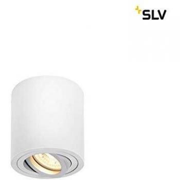 Lámpara de Techo Triledo LED Blanca, Aluminio, Ø 10 cm, GU10, Máx 10W