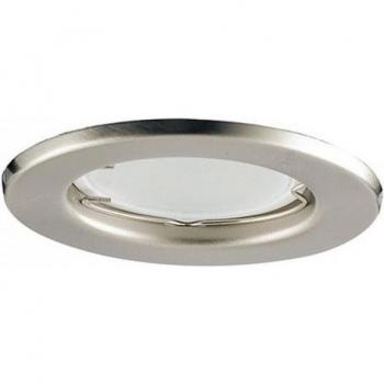 Downlight empotrable Matrix Metal Níquel 3 luces 400lm 3000K 8x8.5cm