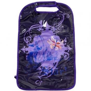 Hannah Montana HM-KFZ-670 - Protector de respaldo de asiento, color violeta