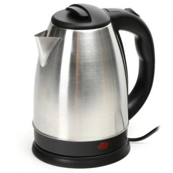Hervidor de Agua Omega OEK801 - 1500W - Acero Inoxidable Cepillado - 1.8L