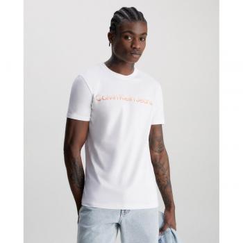 Camiseta de hombre blanca manga corta Calvin Klein Jeans