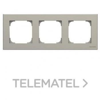 Marco 3 elementos ACERO INOX NIESSEN SKY 8573 AI