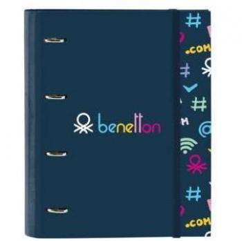 CARPETA CARPEBLOCK BENETTON AZUL